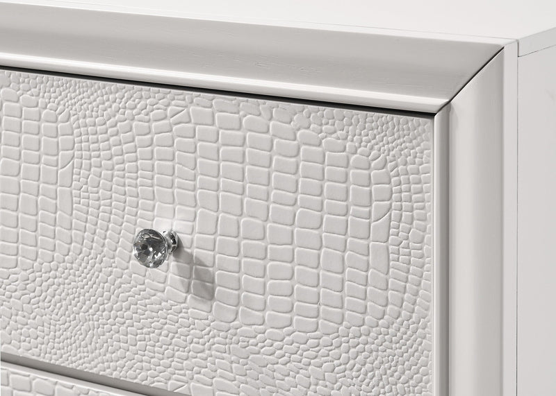 Lyssa Frost LED Upholstered Panel Youth Bedroom Set - Lara FurnitureYouth Bedroom Set