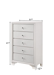 Lyssa Frost LED Upholstered Panel Youth Bedroom Set - Lara FurnitureYouth Bedroom Set