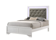 Lyssa Frost LED Upholstered Panel Youth Bedroom Set - Lara FurnitureYouth Bedroom Set