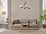 Mabel Convertible Loveseat in Anthracite - 200-SIM-MAB-VELVET412-2