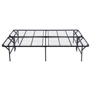 Mabel Metal Eastern King Mattress Support Platform Bed Black - 305957KE