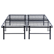 Mabel Metal Eastern King Mattress Support Platform Bed Black - 305957KE
