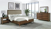 Maderia 4-piece California King Bedroom Set Walnut - 223321KW-S4