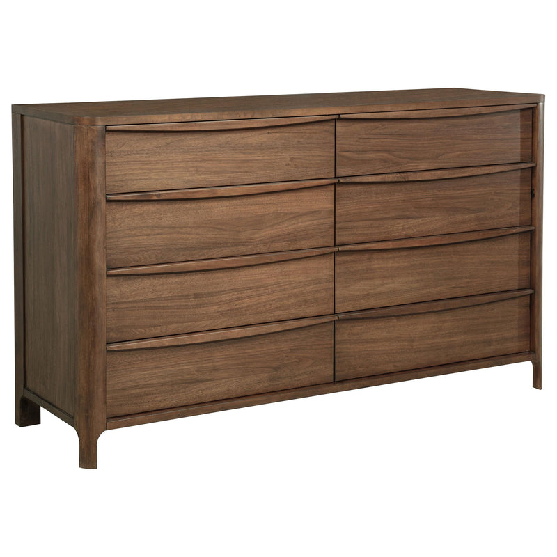Maderia 5-piece California King Bedroom Set Walnut - 223321KW-S5
