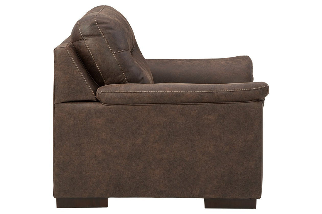 Maderla Walnut Chair - Gate FurnitureAccent Chair