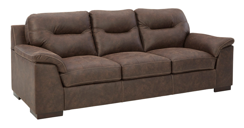 Maderla Walnut Living Room Set - Gate FurnitureLiving Room Set