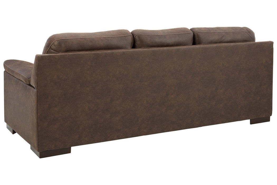 Maderla Walnut Sofa - Gate FurnitureSofa