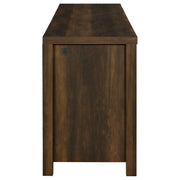 Madra 2-door Engineered Wood 79-inch TV Stand Dark Pine - 736273