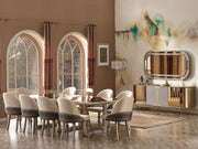Madrid 10 Person Dining Room Set - Dining Room Sets