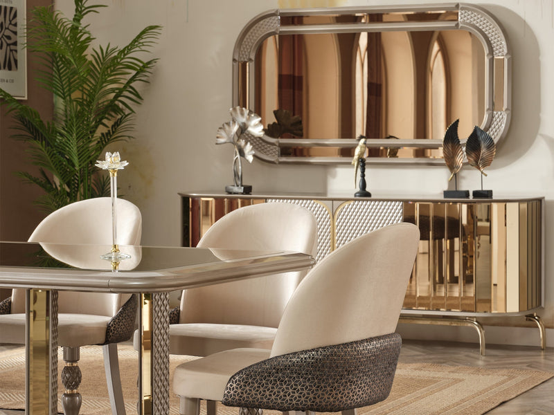 Madrid 10 Person Dining Room Set - Dining Room Sets