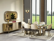Madrid 6 Person Dining Room Set - Dining Room Sets