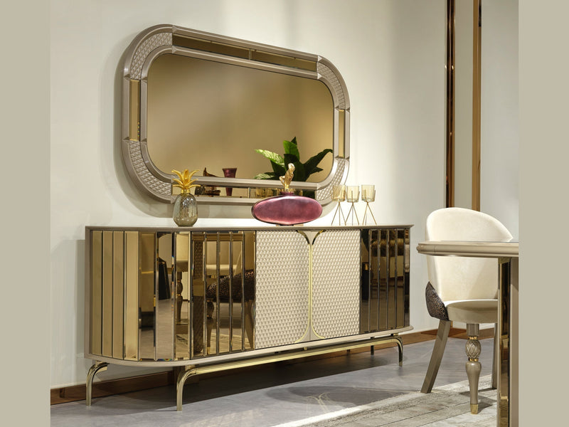 Madrid 6 Person Dining Room Set - Dining Room Sets