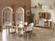 Madrid 8 Person Dining Room Set - Dining Room Sets