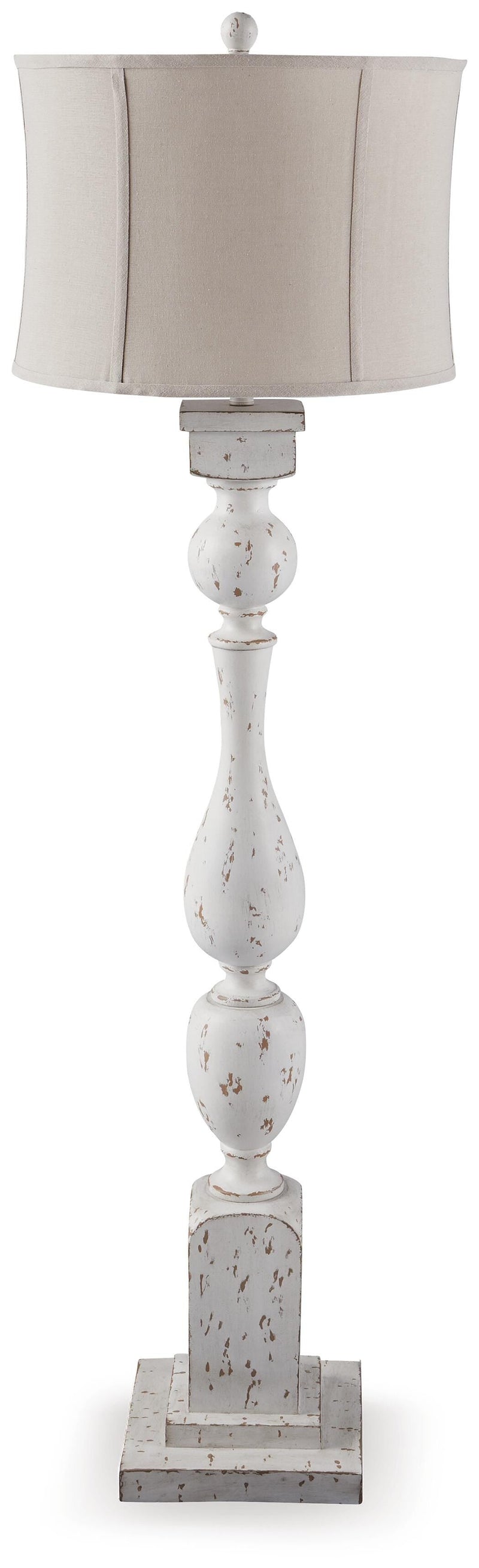 Madsbrook Antique White Floor Lamp - L235921