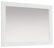 Maeling White Bedroom Mirror - PCB1119-36