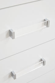 Maeling White Nightstand - PCB1119-92