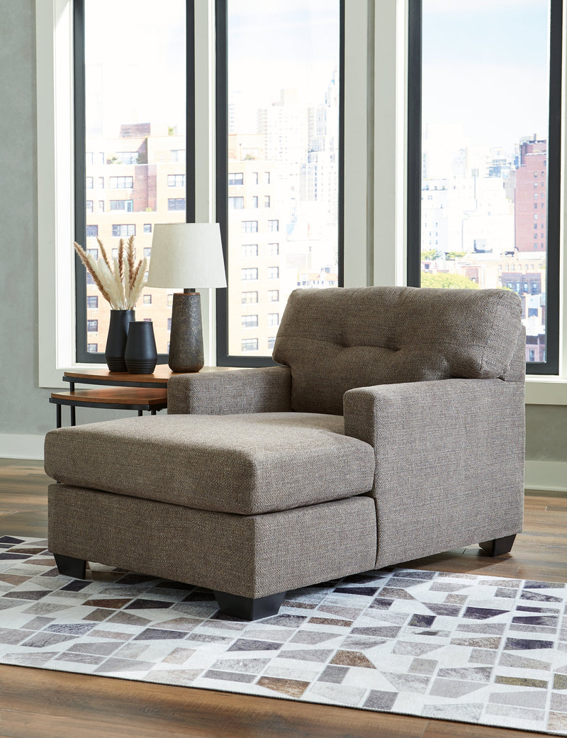 Mahoney Chocolate Chaise - 3100515