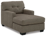 Mahoney Chocolate Chaise - 3100515