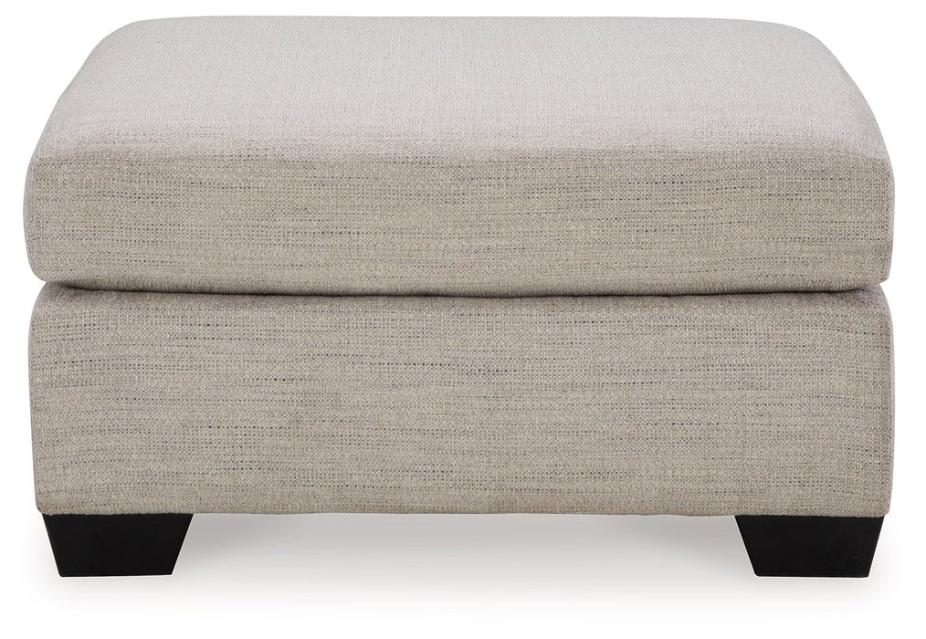 Mahoney Oversized Accent Ottoman - Gate FurnitureOttoman