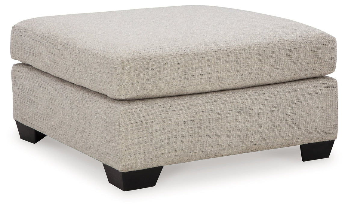 Mahoney Oversized Accent Ottoman - Gate FurnitureOttoman