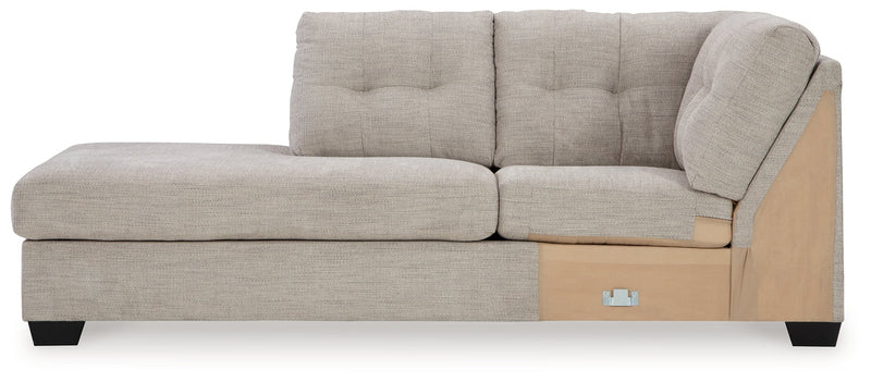 Mahoney Pebble Left-Arm Facing Corner Chaise - 3100416