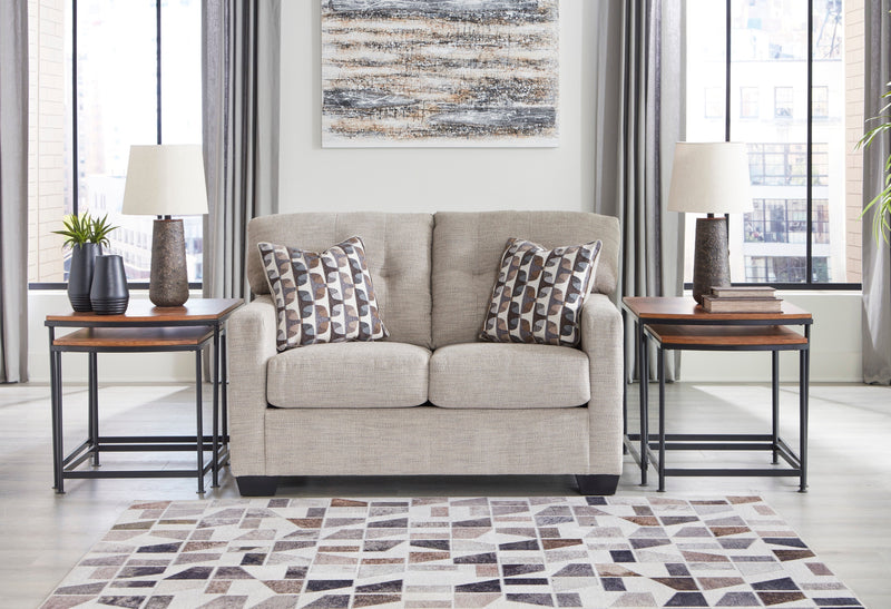 Mahoney Pebble Living Room Set - Lara FurnitureLiving Room Set