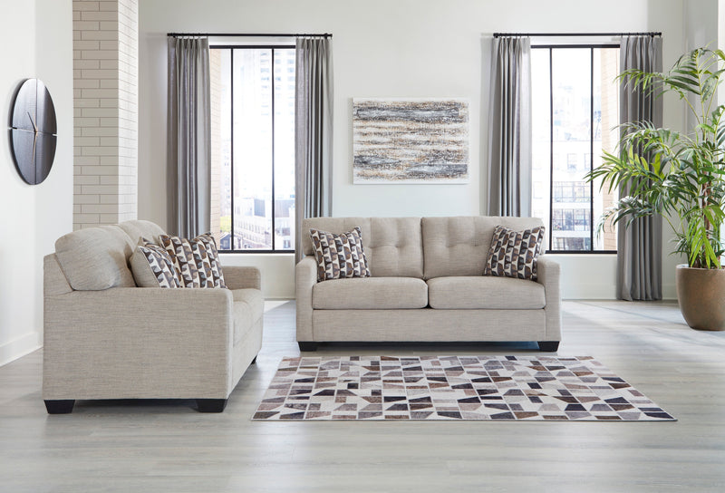 Mahoney Pebble Living Room Set - Lara FurnitureLiving Room Set