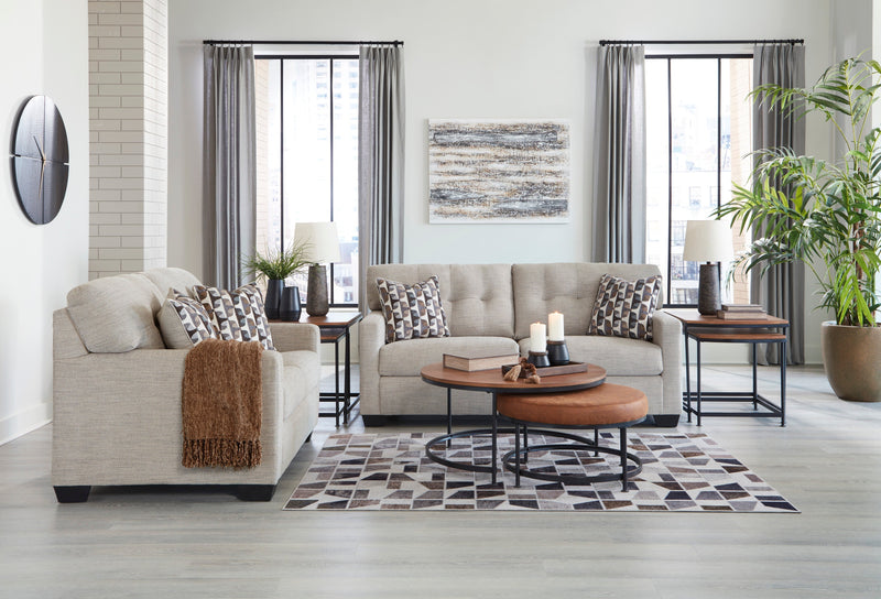 Mahoney Pebble Living Room Set - Lara FurnitureLiving Room Set