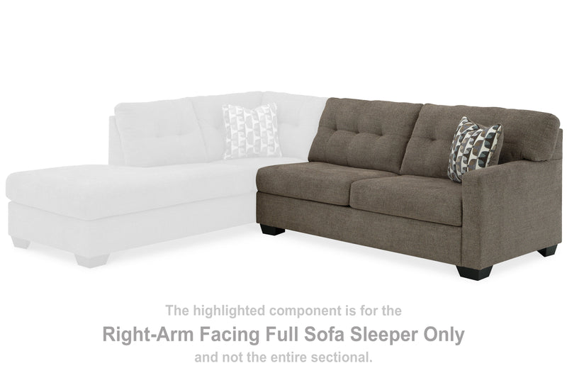 Mahoney Right-Arm Facing Full Sofa Sleeper - 3100583 - Lara Furniture