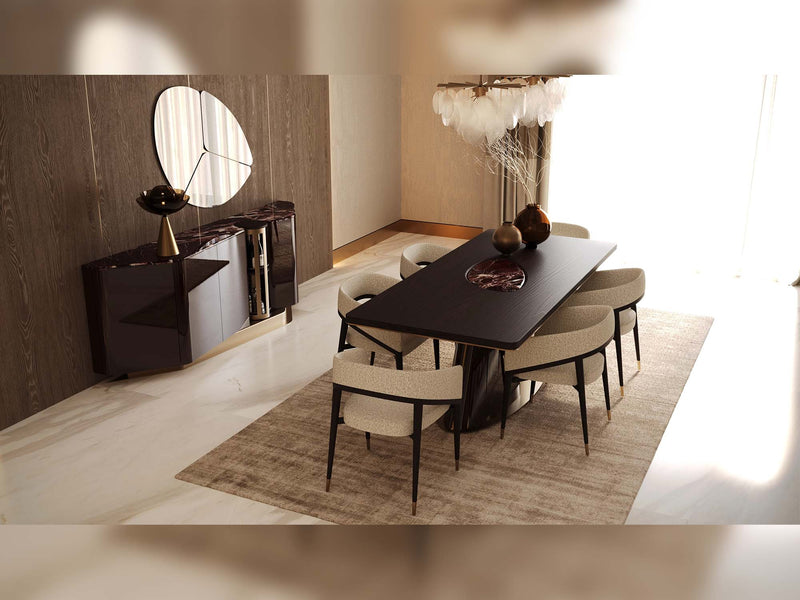 Mahzen Dining Table - 200-GAB-MAH-DT-6