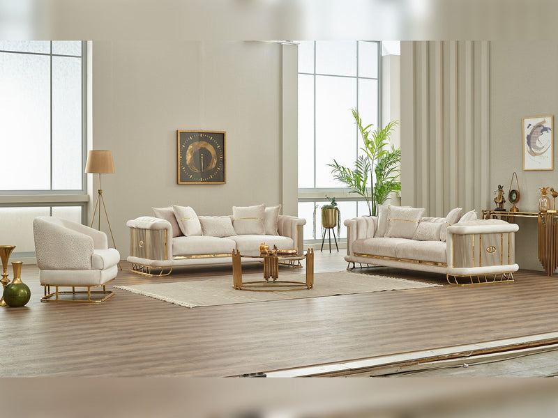 Majeste Chair in Cream - 200-SIM-MAJ-STAR554-B