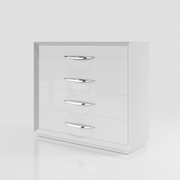 Majesty Bedroom W/Light And Carmen Cases Set - Lara Furniture