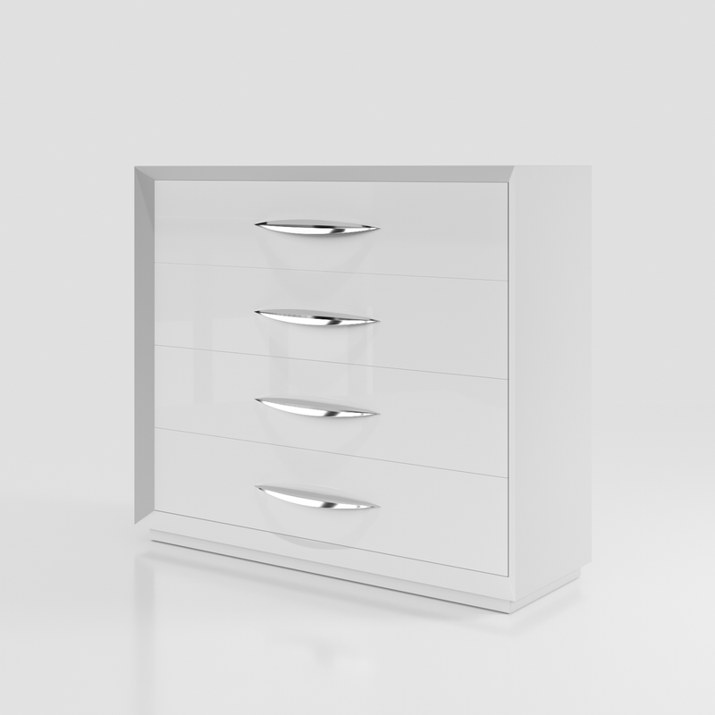 Majesty Bedroom W/Light And Carmen Cases Set - Lara Furniture