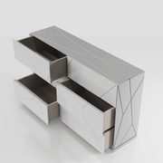 Majesty Bedroom W/Light And Kiu Cases Set - Lara Furniture