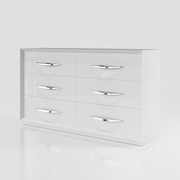 Majesty Bedroom W/Light And Carmen Cases Set - Lara FurnitureBedroom Set