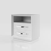 Majesty Bedroom W/Light And Carmen Cases Set - Lara FurnitureBedroom Set