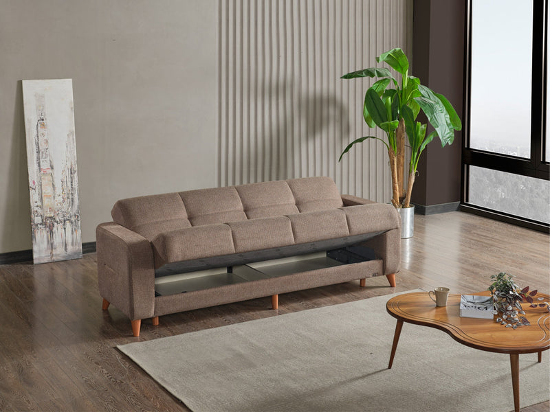 Major 3-pieces (Sofa & Loveseat & Chair) Livingroom in Cream - 200-ELIF-MAJ-A422-321