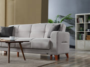 Major Convertible Loveseat in Brown - 200-ELIF-MAJ-A421-2
