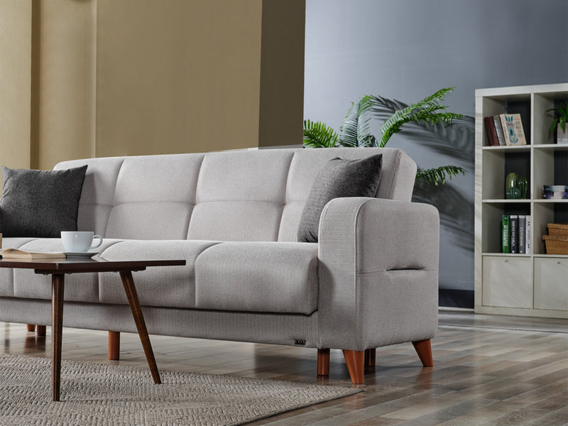 Major Convertible Loveseat in Cream - 200-ELIF-MAJ-A422-2