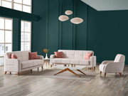 Major Convertible Sofa in Light Grey - 200-ELIF-MAJ-A423-3