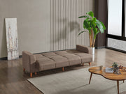 Major Convertible Sofa in Light Grey - 200-ELIF-MAJ-A423-3
