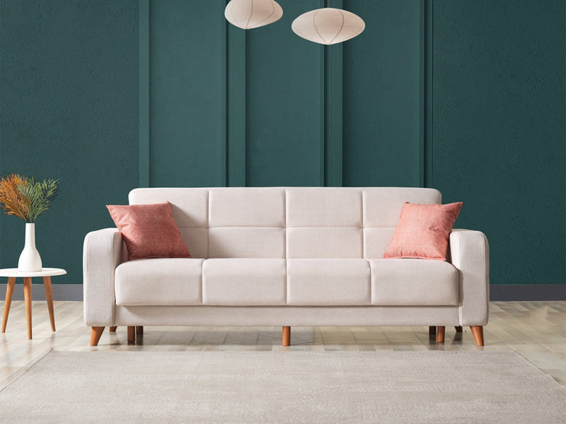 Major Convertible Sofa in Light Grey - 200-ELIF-MAJ-A423-3