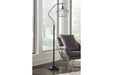 Makeika Black Floor Lamp - L207181 - Lara Furniture
