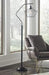 Makeika Black Floor Lamp - L207181 - Lara Furniture