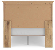 Makidern Full Panel Storage Bed, Dresser and Mirror - PCB1170B25