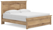 Makidern King Panel Bed, Dresser, Mirror and 2 Nightstands - PCB1170B40