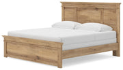 Makidern King Panel Bed, Dresser, Mirror and 2 Nightstands - PCB1170B40
