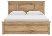 Makidern King Panel Bed, Dresser, Mirror and 2 Nightstands - PCB1170B40