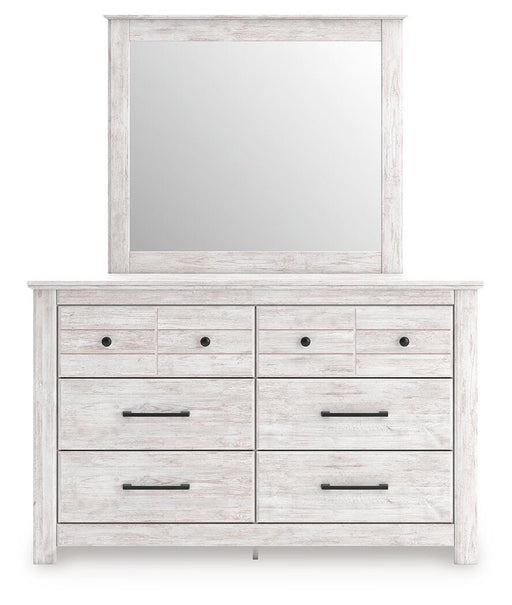 Makidern Queen Panel Bed, Dresser and Mirror - PCB1171B3