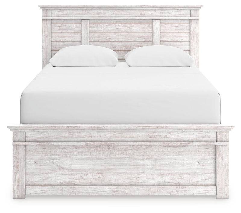 Makidern Queen Panel Bed, Dresser and Mirror - PCB1171B3